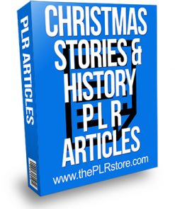 Christmas Stories and History PLR Articles