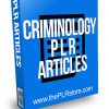 Criminology PLR Articles