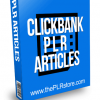 Clickbank PLR Articles