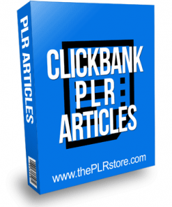 Clickbank PLR Articles