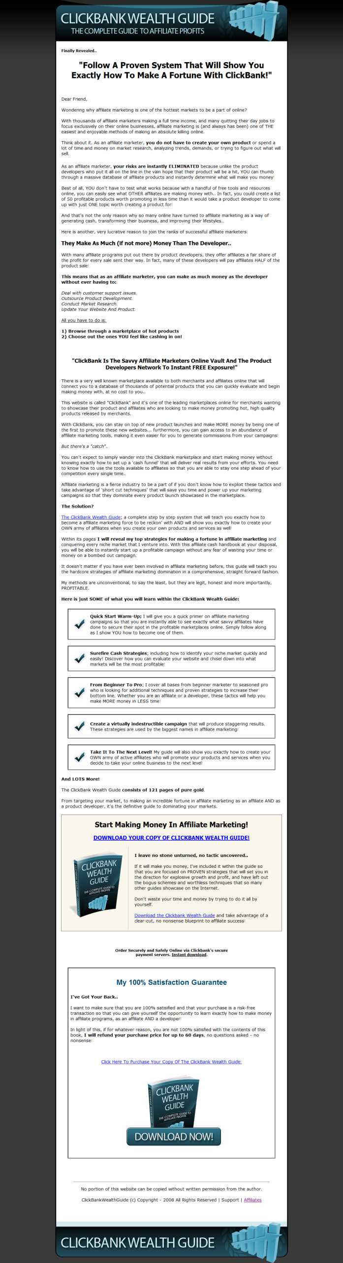 Clickbank Wealth Guide MRR Ebook - Image 2