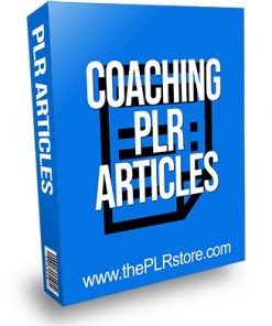 Coaching PLR Articles