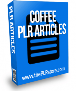 coffee plr articles