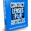 Contact Lenses PLR Articles