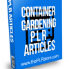 Container Gardening PLR Articles