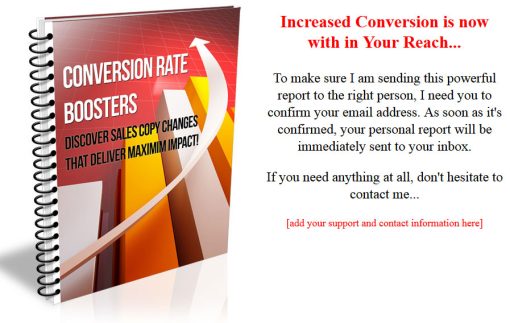 Conversion Rate Booster PLR Listbuilding Report | The PLR Store