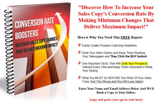 Conversion Rate Booster PLR Listbuilding Report | The PLR Store