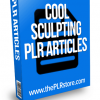 cool sculpting plr articles