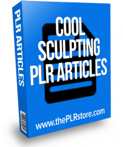 cool sculpting plr articles