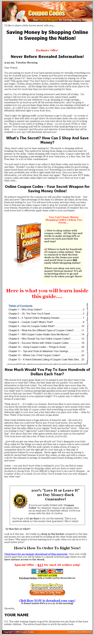 Coupon Codes PLR Ebook - Image 2