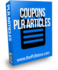 coupons plr articles