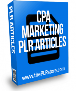 cpa marketing plr articles