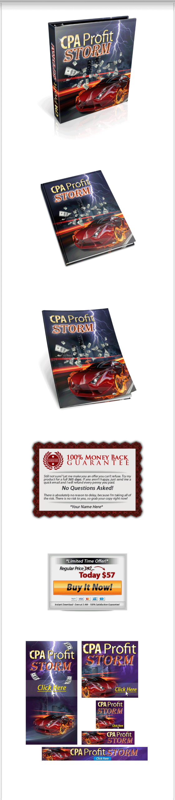 CPA Profit Storm PLR Ebook Package - Image 3