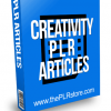 Creativity PLR Articles with Private Label Rights