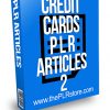Credit Cards PLR Articles 2