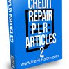 Credit Repair PLR Articles 2