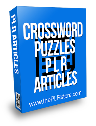 Crossword Puzzles PLR Articles
