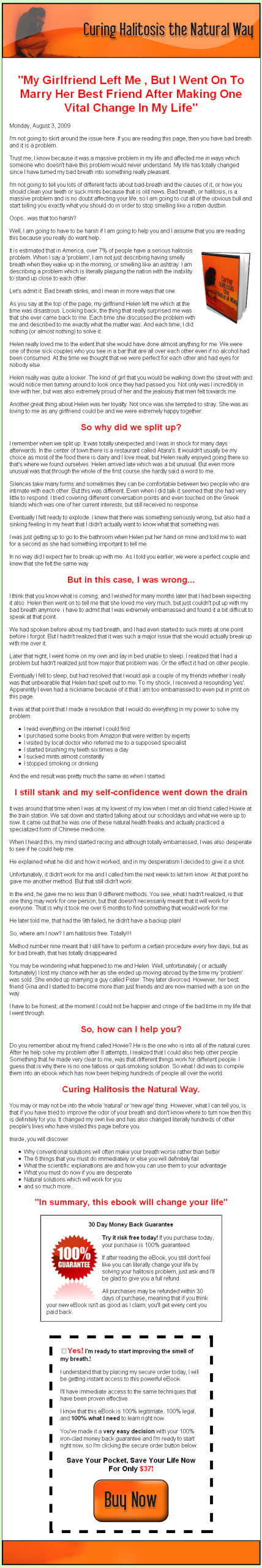 Curing Halitosis the Natural Way MRR eBook - Image 2