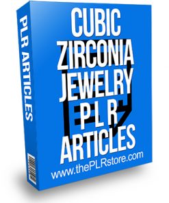 Cubic Zirconia Jewelry PLR Articles