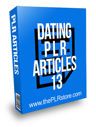 Dating PLR Articles 13