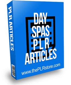 Day Spas PLR Articles