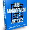 Debt Management PLR Articles
