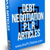 Debt Negotiation PLR Articles