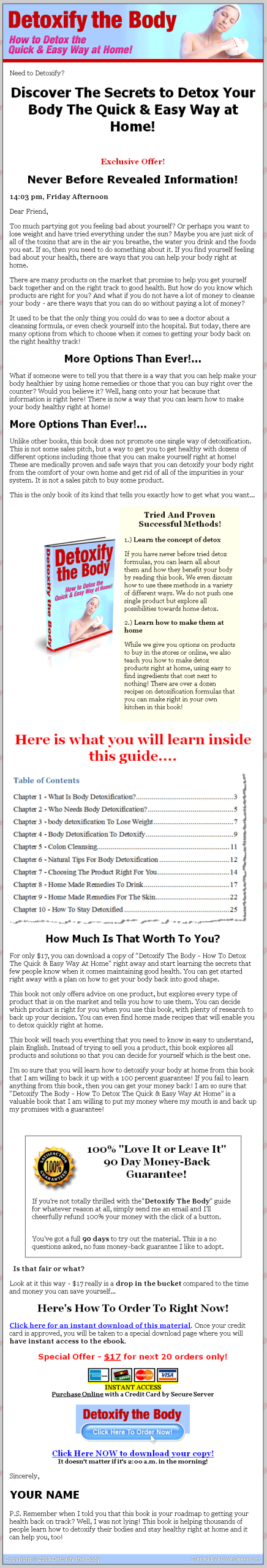 Detoxify the Body PLR Ebook - Image 2