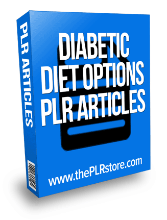 diabetes diet options plr articles