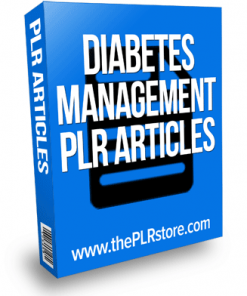 diabetes management plr articles