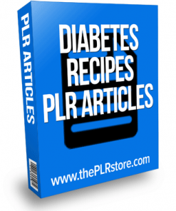 diabetes recipes plr articles