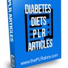 Diabetes Diets PLR Articles