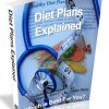 Diet Plans Explained PLR Ebook