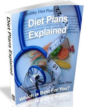 Diet Plans Explained PLR Ebook