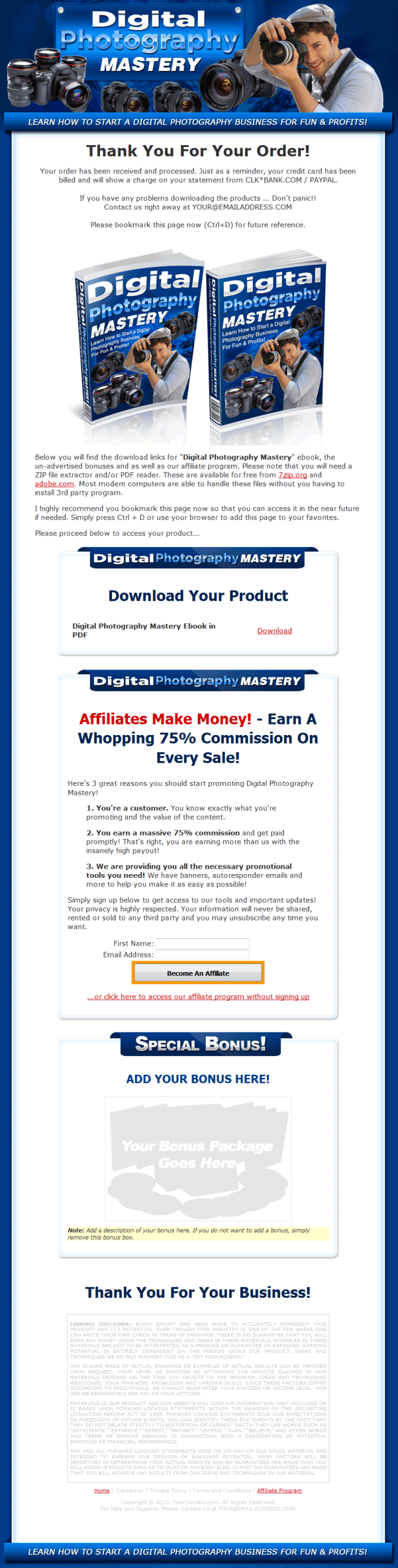 Digital Photography Mastery MRR Ebook with Master Resale Rights - Image 3