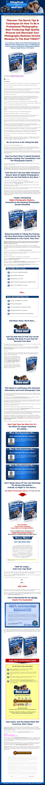 Digital Photography Mastery MRR Ebook with Master Resale Rights - Image 2