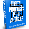 Digital Products PLR Articles