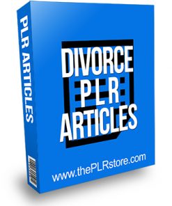 Divorce PLR Articles