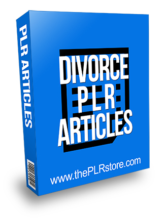 Divorce PLR Articles