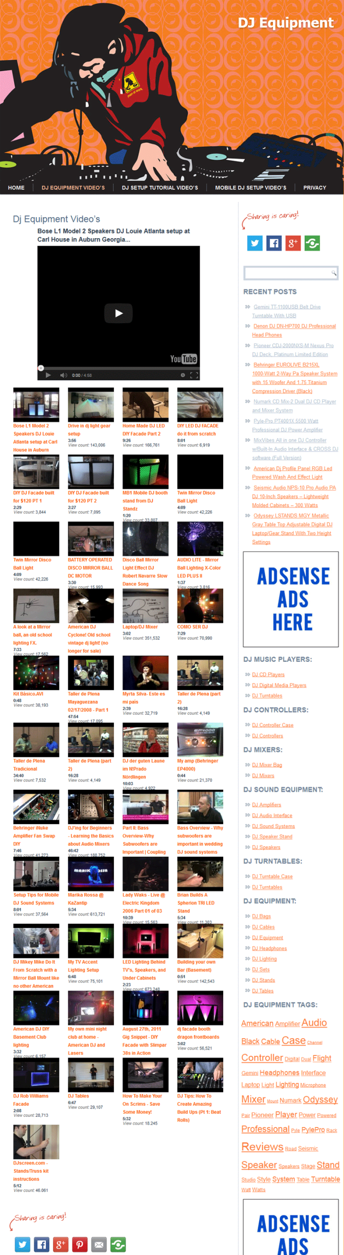 DJ Equipment PLR Amazon Turnkey Website Store - Image 4