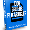 dog breeds plr articles