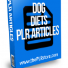 dog diets plr articles