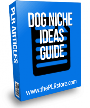 dog niche ideas plr guide