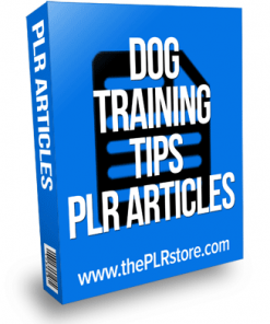 dog training tips plr articles