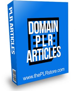Domain PLR Articles