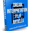 Dream Interpretation PLR Articles