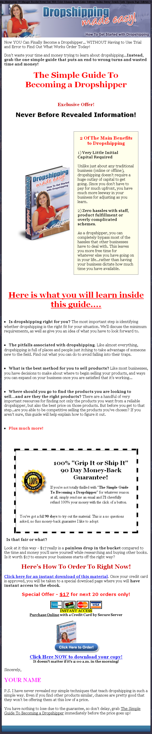 Dropshipping Made Easy MRR eBook - Image 2
