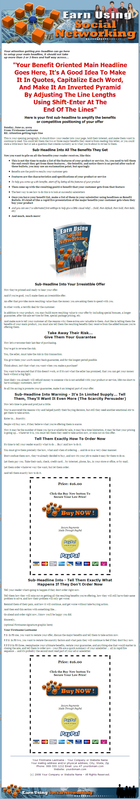Earn From Social Networking MRR eBook - Image 2