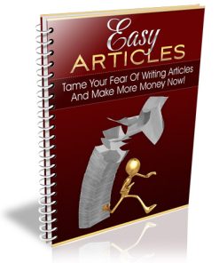 Easy Articles PLR Ebook
