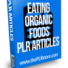 eating organic foods plr articles